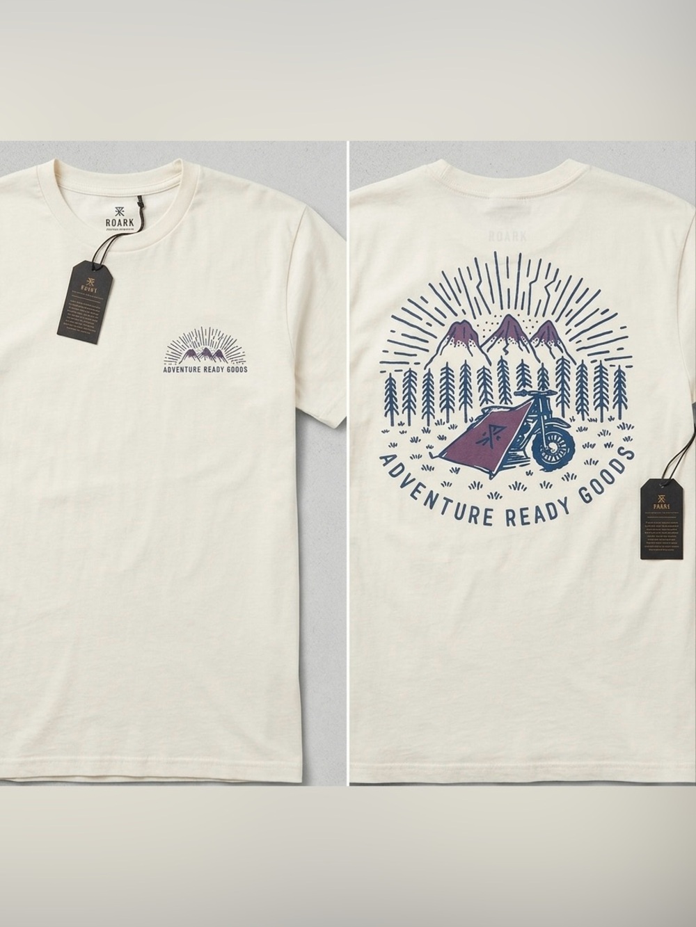 Roark Men's "Adventure Ready Goods" Graphic Tee